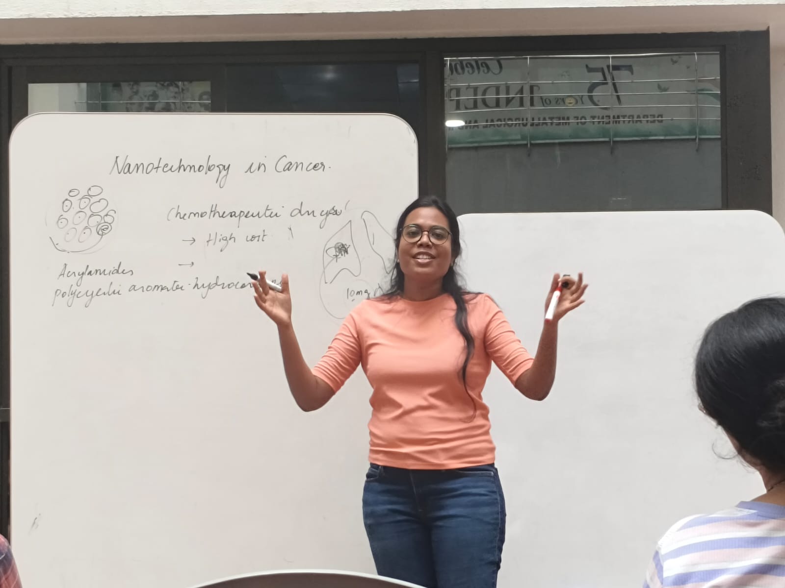 Chalk talk by scholars